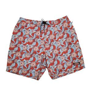 Vineyard Vines Mens Swimsuit Size XL Surf Board Shorts Trunks Urchin Seahorse
